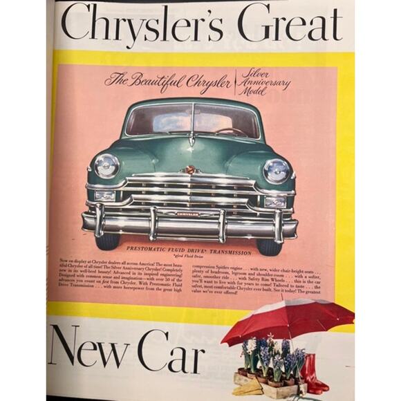 1949 Look Magazine Joe DiMaggio and Son New York Yankees Baseball Newsstand MINT - Picture 7 of 10